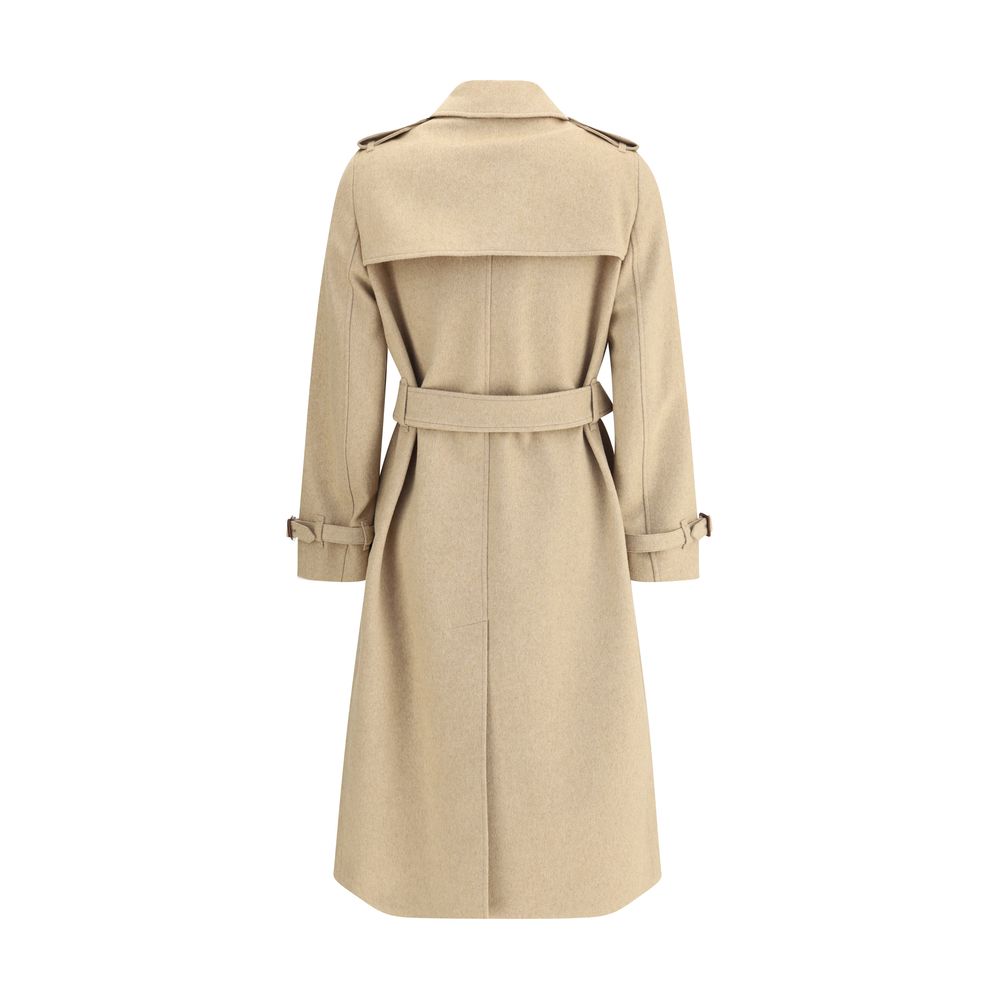 Burberry Kensington midi cashmere Coat