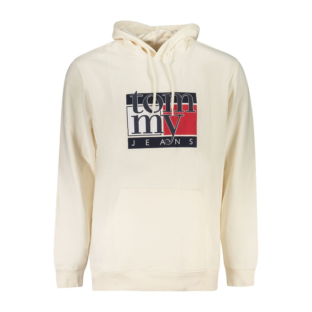 Tommy Hilfiger White Cotton Men Sweater