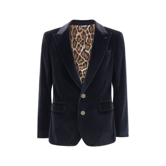 Dolce & Gabbana Velvet Sicily Blazer