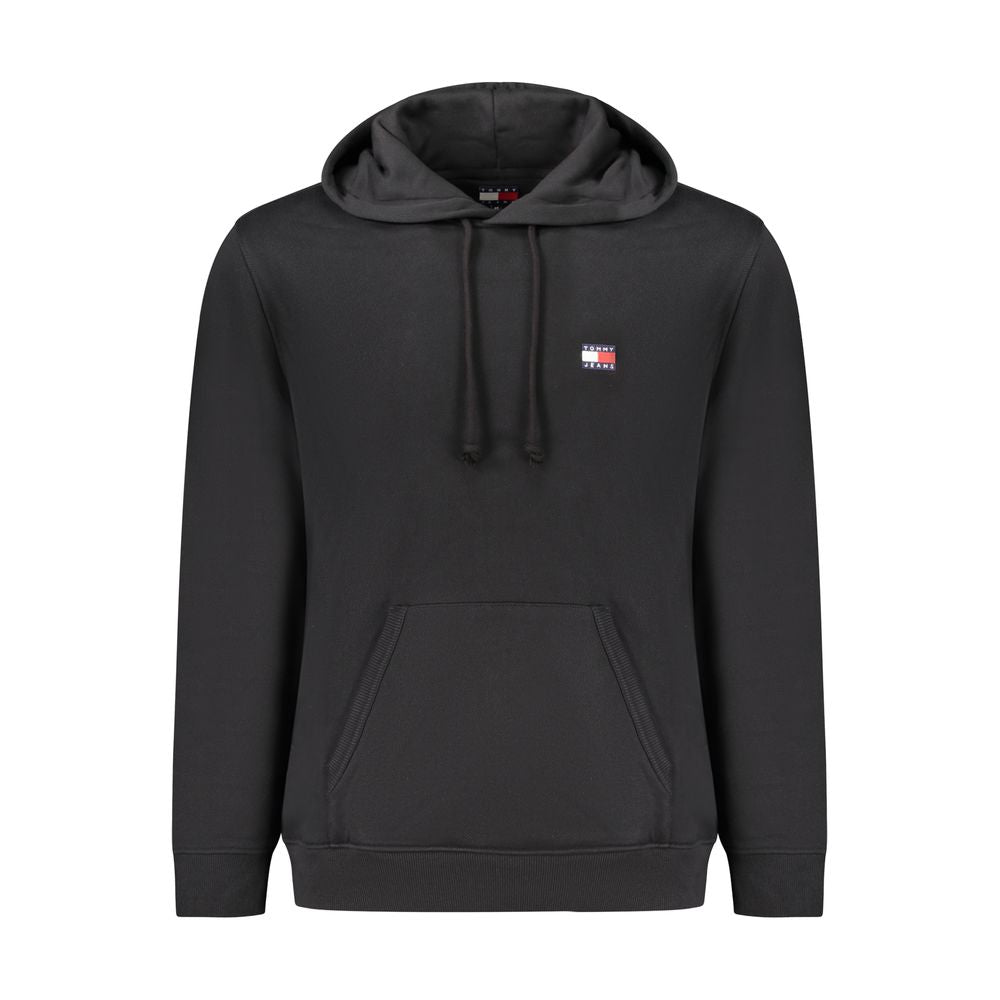Tommy Hilfiger Black Cotton Men Sweater