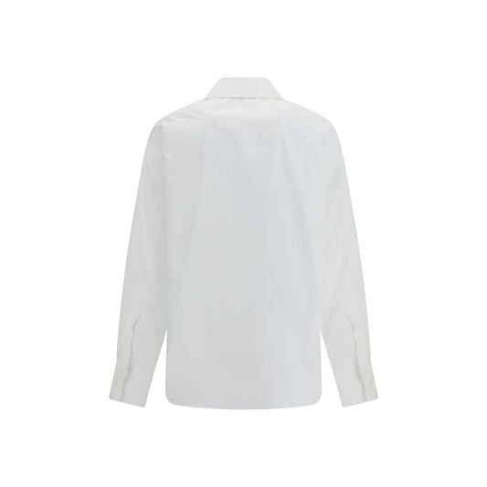 Alexander McQueen Long-sleeved Shirt with embellished collar