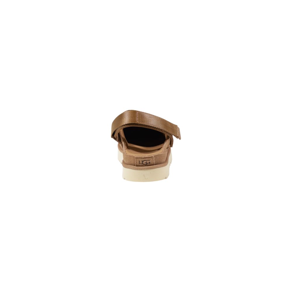 UGG Beige Recycled Polyester Platform Pumps