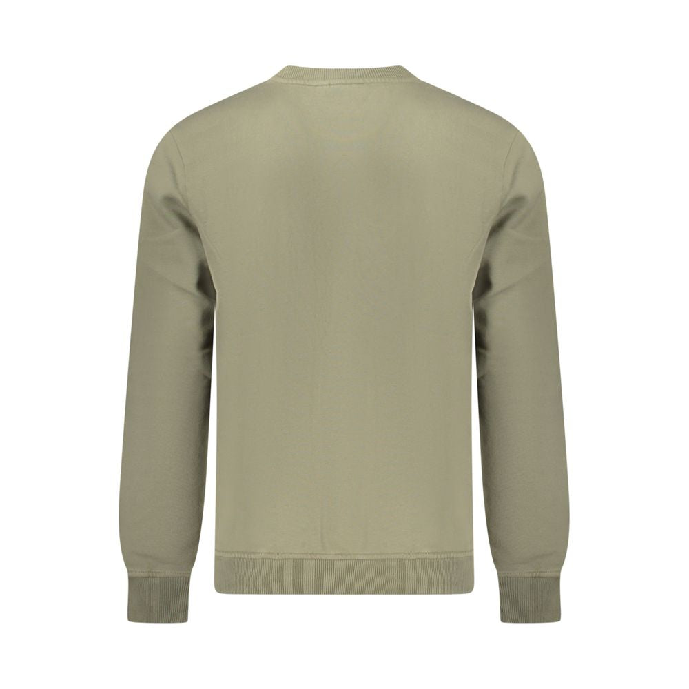 Napapijri Green Cotton Men Sweater