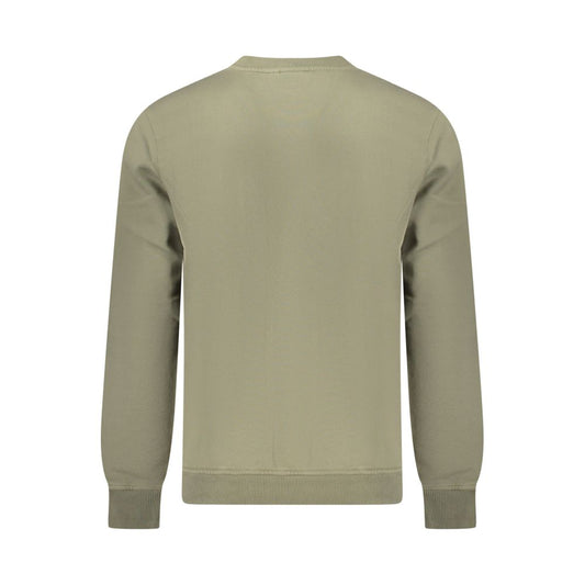 Napapijri Green Cotton Men Sweater
