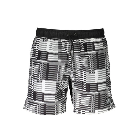 Karl Lagerfeld Black Polyester Swimwear
