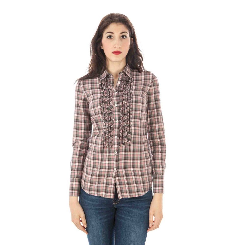 Fred Perry Pink Cotton Shirt