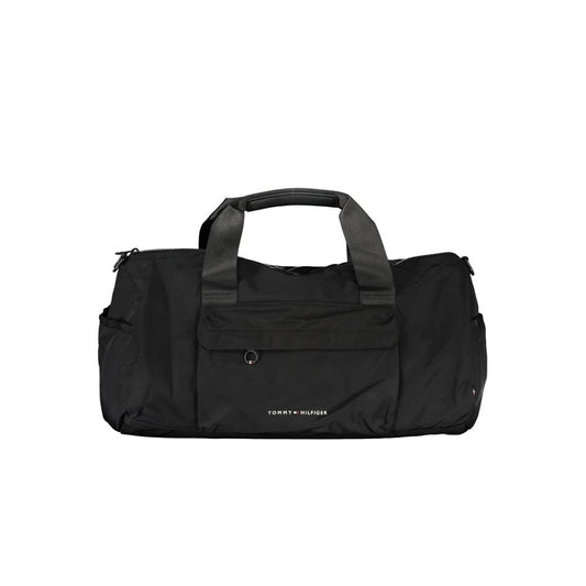 Tommy Hilfiger Black Polyester Handbag