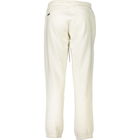 Napapijri White Cotton Pant