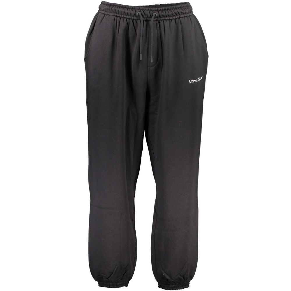 Calvin Klein Black Cotton Pant