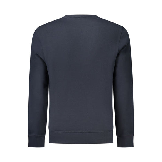 Hugo Boss Blue Cotton Sweatshirt