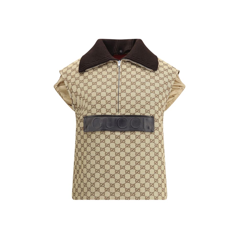 Gucci Bomber Gilet with single front pocket
