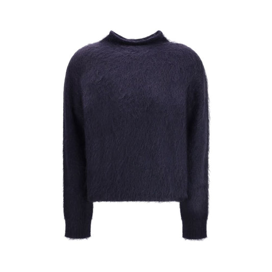 Max Mara Turtleneck Sweater in brushed mohair-blend yarn