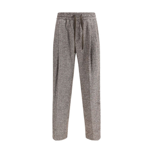 Dolce & Gabbana Jogging Trousers in Wool and Alpaca