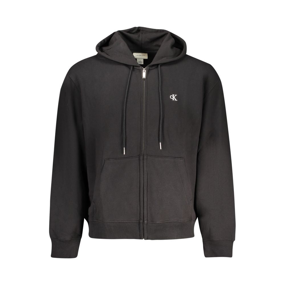 Calvin Klein Black Cotton Sweatshirt