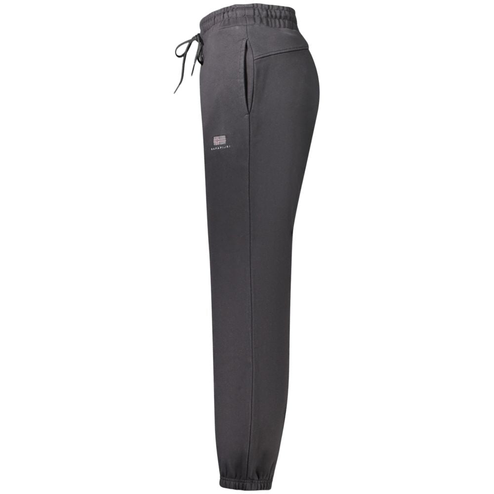 Napapijri Black Cotton Pant