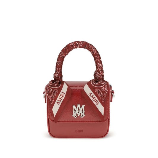 Amiri Red Calf Leather Bos Taurus Shoulder Bag